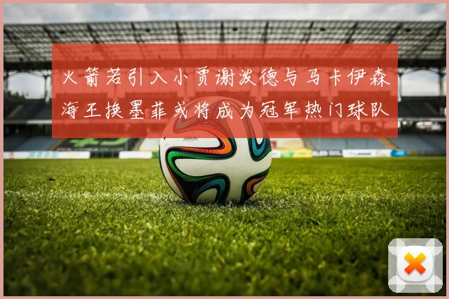 火箭若引入小贾谢泼德与马卡伊森海王换墨菲或将成为冠军热门球队
